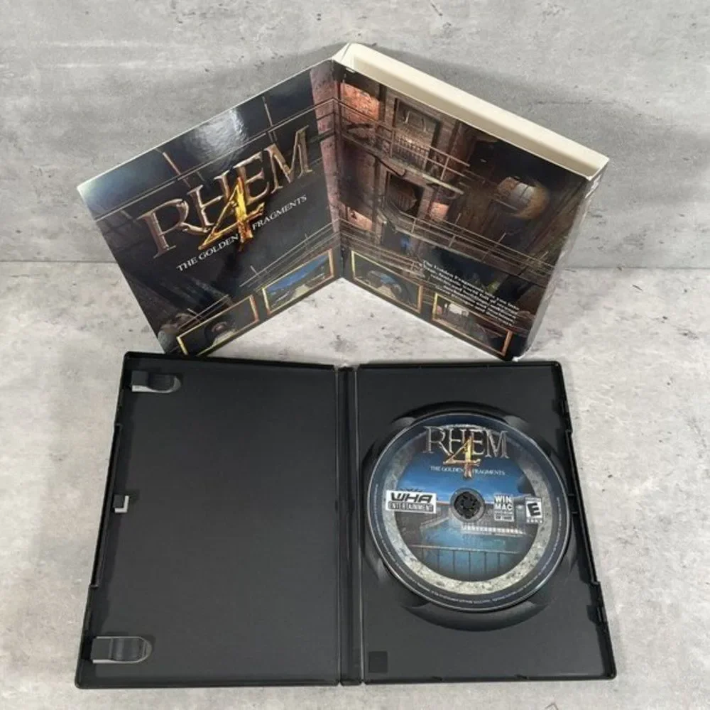 Rhem 4: The Golden Fragments (Windows/Mac, 2010)‎ GAME/CASE/COVER ONLY